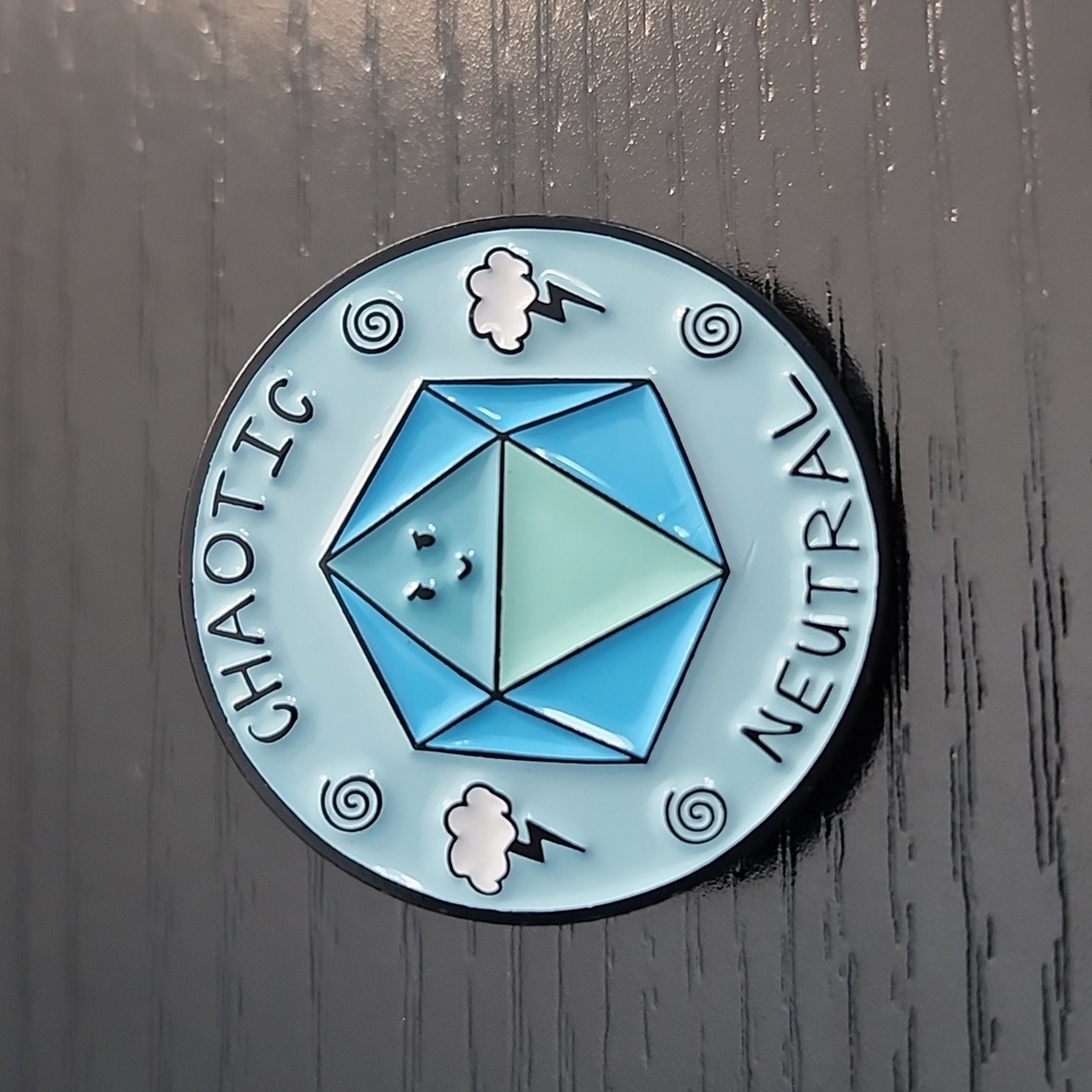 Dungeons and Dragons Enamel Pin